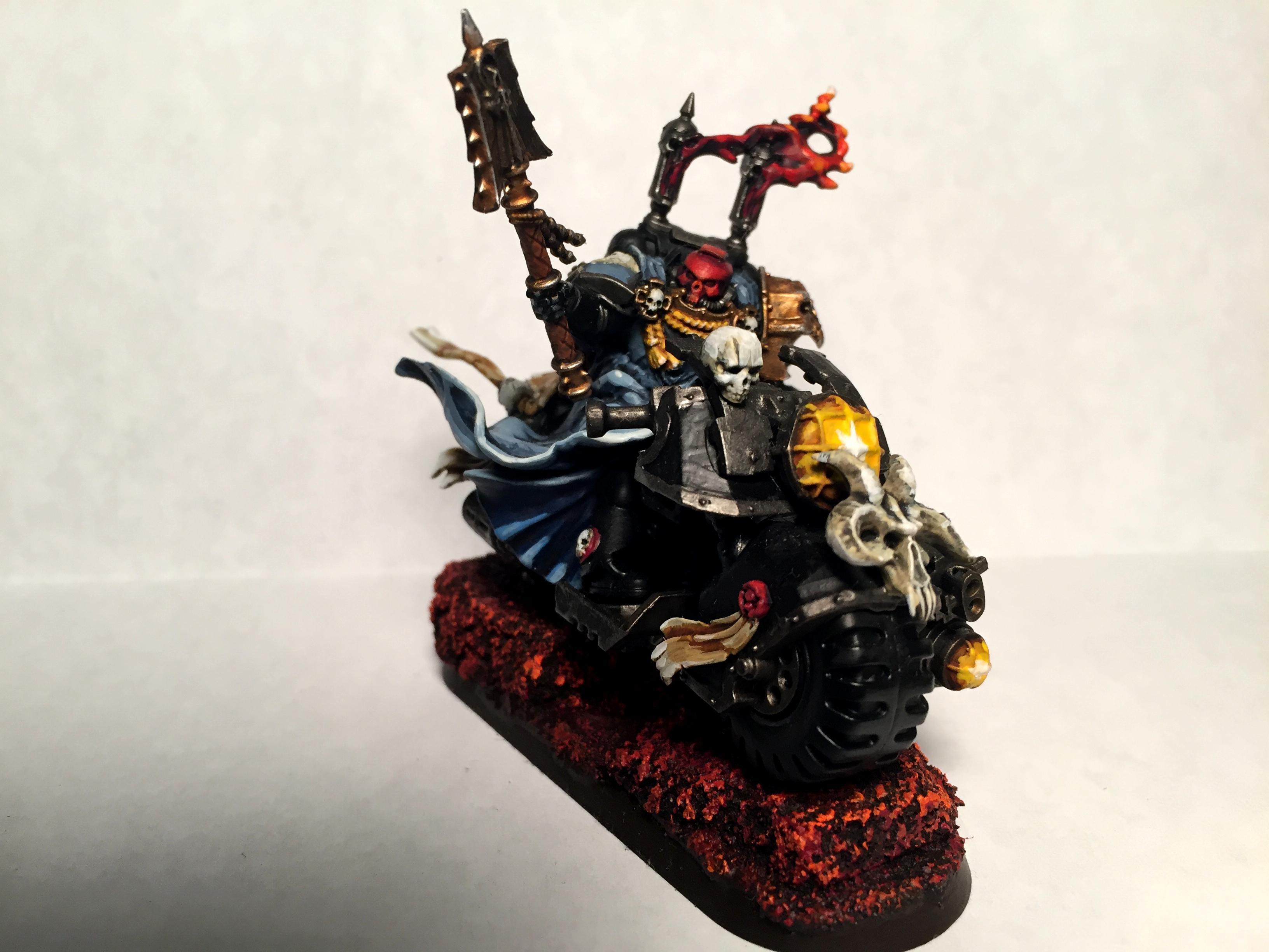 Chaplain Biker, Space Marines, Warhammer 40,000