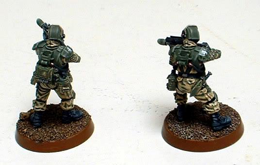 Astra Militarum, Captain Brown, Drop Troops, Elysian, Elysian Drop Troopers, Imperial Guard