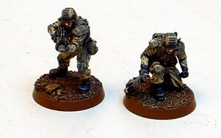 Astra Militarum, Captain Brown, Drop Troops, Elysian, Elysian Drop Troopers, Imperial Guard