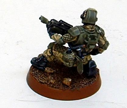 Astra Militarum, Captain Brown, Drop Troops, Elysian, Elysian Drop Trooper, Imperial Guard