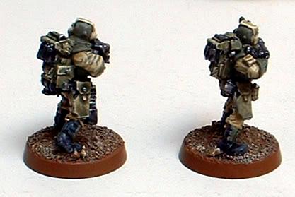 Astra Militarum, Captain Brown, Drop Troops, Elysian, Elysian Storm Troopers, Imperial Guard