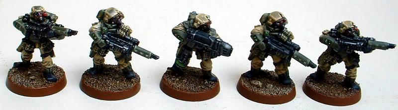 Astra Militarum, Captain Brown, Drop Troops, Elysian, Elysian Storm Troopers, Imperial Guard