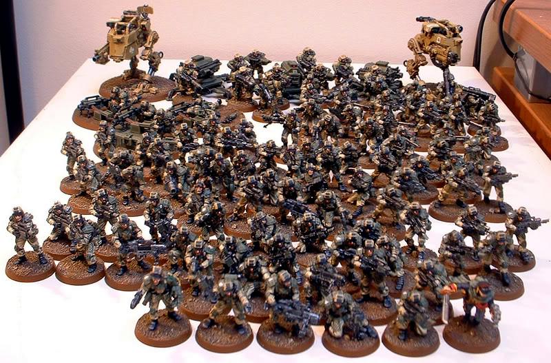 Astra Militarum, Captain Brown, Drop Troops, Elysian, Elysian Drop Troop Army, Imperial Guard