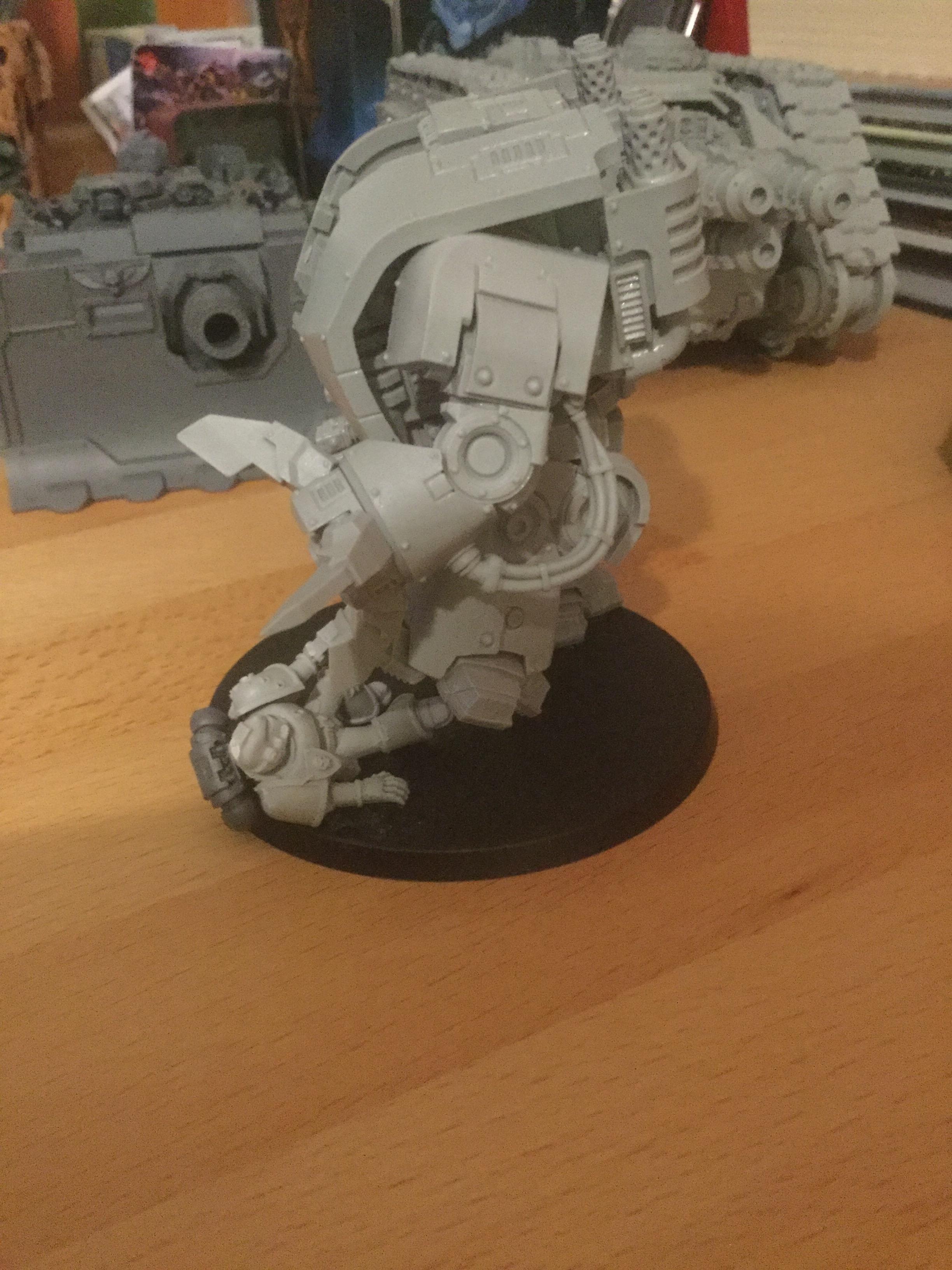 30k, Leviathan Siege Dreadnought, Space Wolves