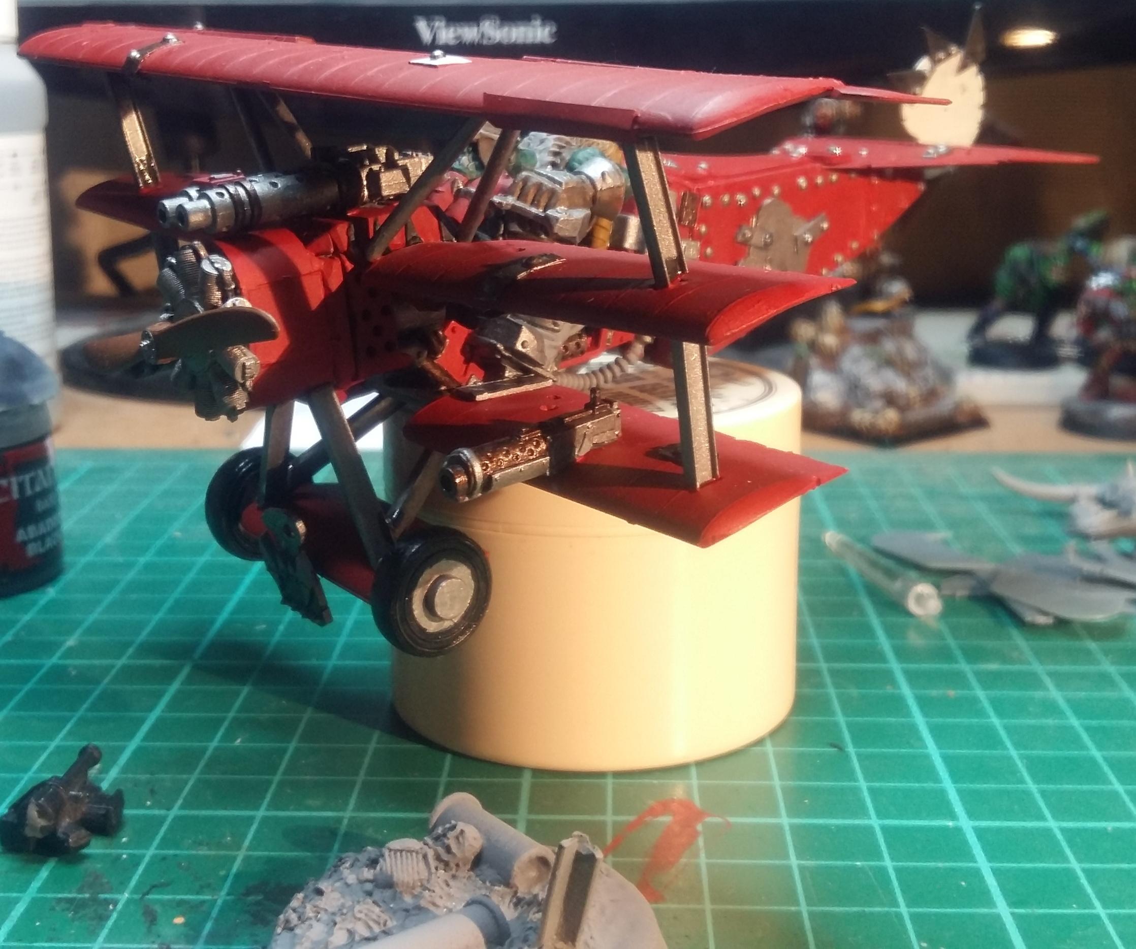 Ork Red Baron, Ork Red Baron WIP