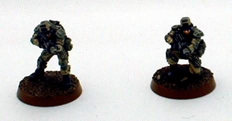 Astra Militarum, Captain Brown, Drop Troops, Elysian, Elysian Drop Troopers, Imperial Guard