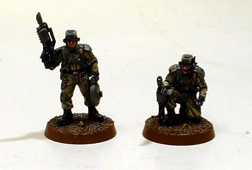 Astra Militarum, Captain Brown, Drop Troops, Elysian, Elysian Drop Troopers, Imperial Guard