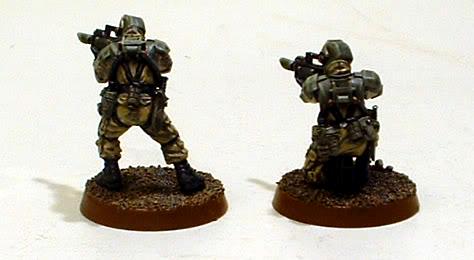 Astra Militarum, Captain Brown, Drop Troops, Elysian, Elysian Drop Troopers, Imperial Guard