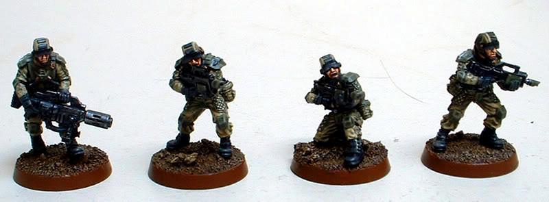 Astra Militarum, Captain Brown, Drop Troops, Elysian, Elysian Drop Troopers, Imperial Guard