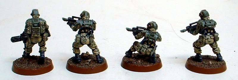 Astra Militarum, Captain Brown, Drop Troops, Elysian, Elysian Drop Troopers, Imperial Guard