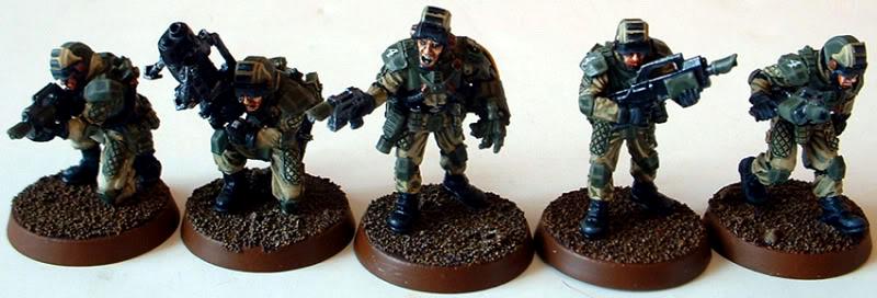 Astra Militarum, Captain Brown, Drop Troops, Elysian, Elysian Drop Troop Command Hq, Imperial Guard