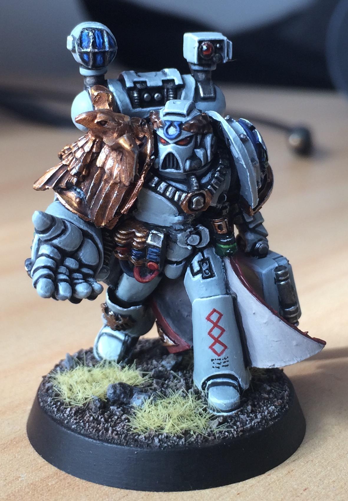 Apothecary, Medic, Space Marines, Ultramarines