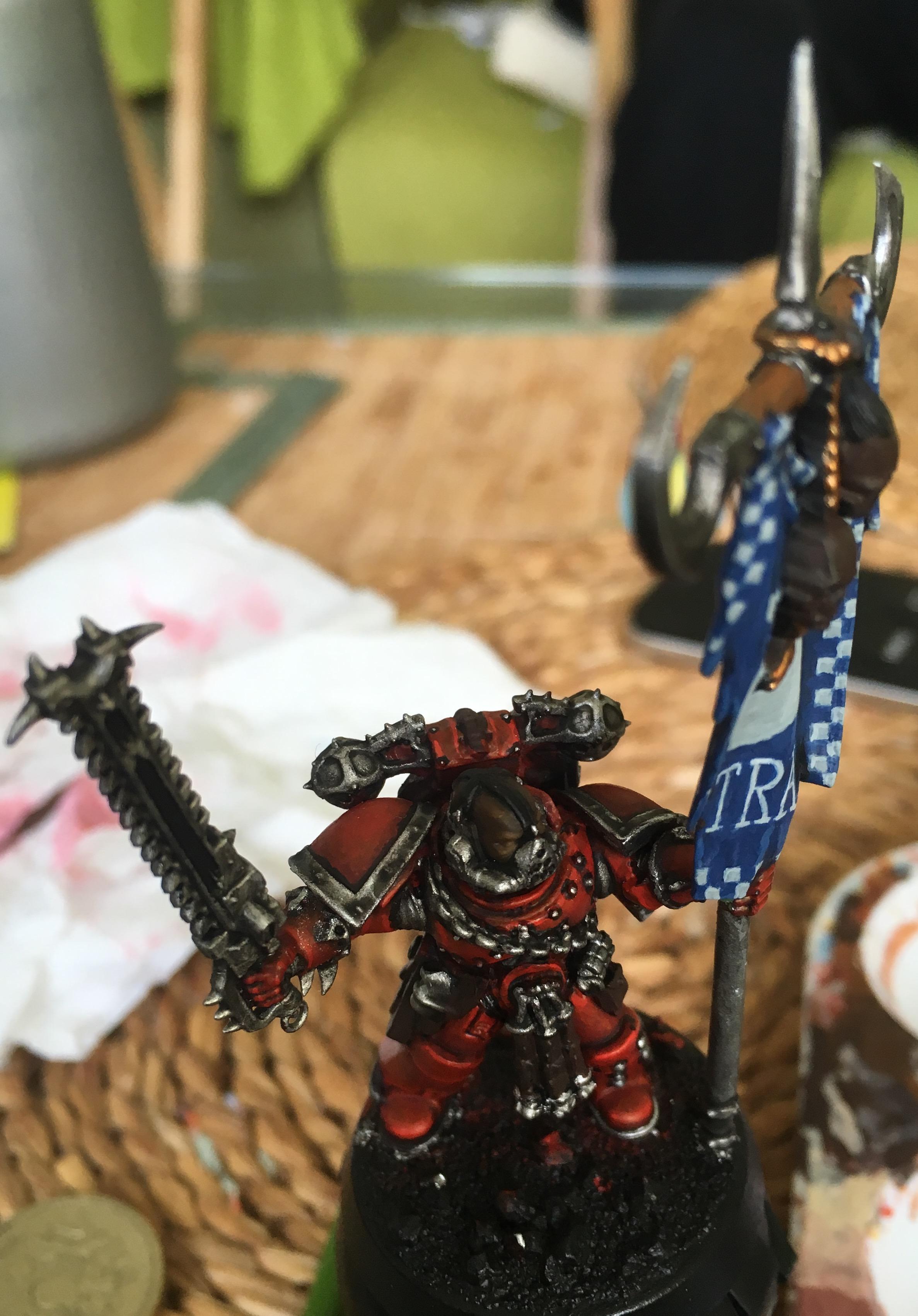 Chaos, Chaos Space Marines, Word Bearers, Work In Progress