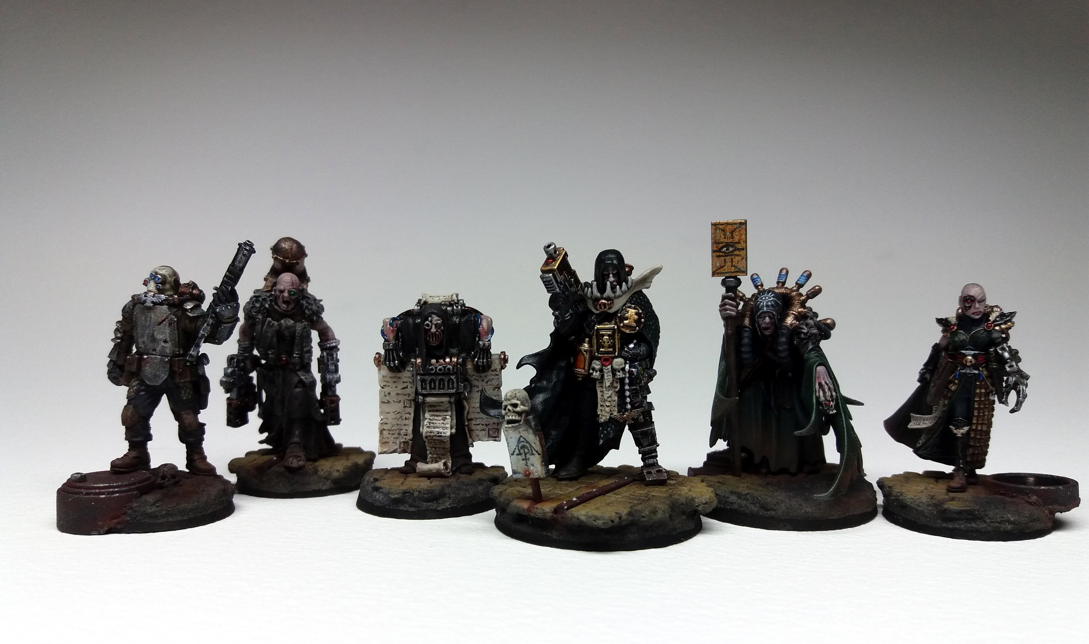 Cultist, Grimdark, Inquisitor, Ordo Scriptorum, Pilgrims, Pilgrym, Scribe