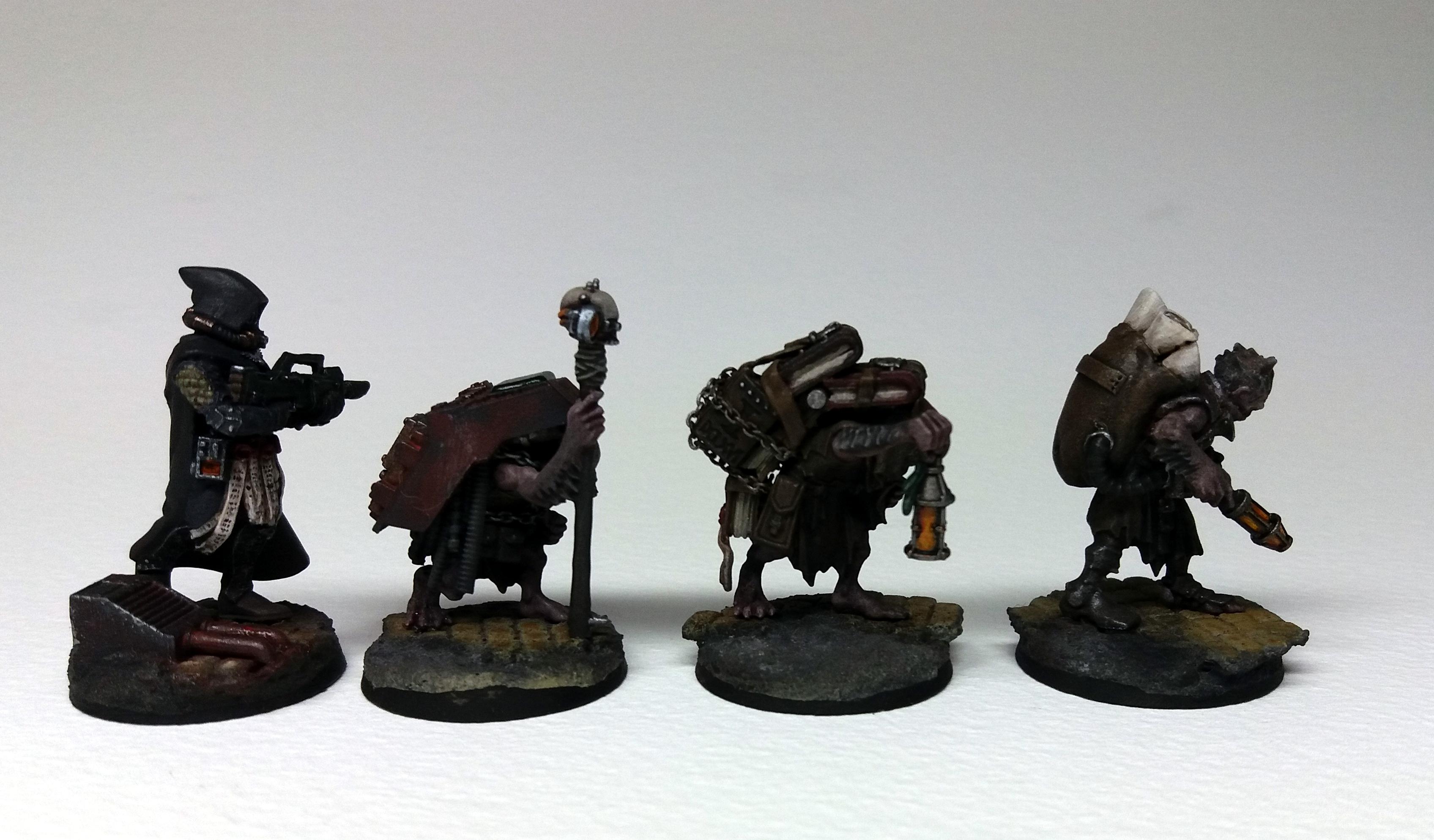 Cultist, Inquisitor, Ordo Scriptorum, Pilgrims, Pilgrym, Scribe
