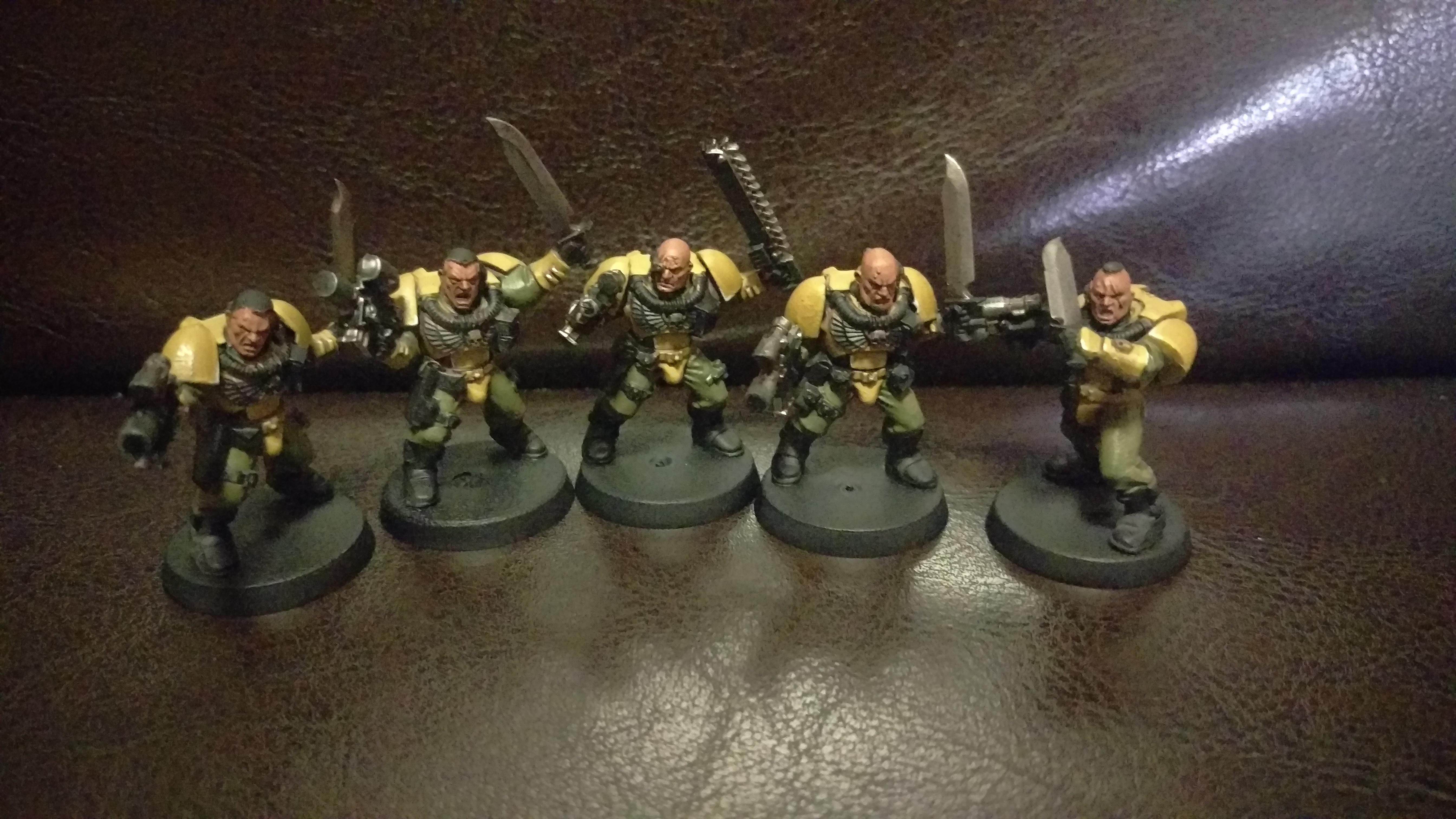 Carcharodons, Space Marines, Space Sharks