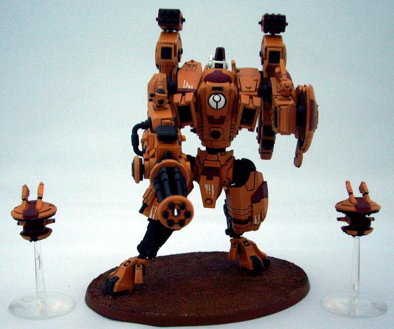 Captain Brown, Riptide, Tau, Tau Sept Army - Riptide and Drones ...