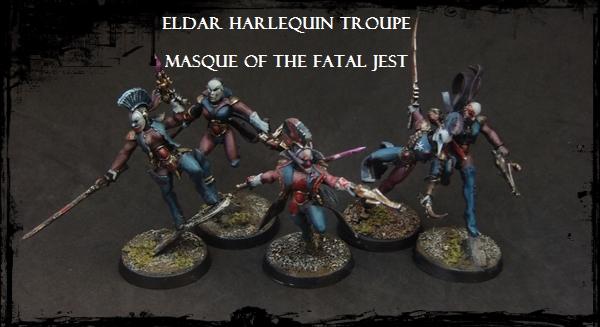 Eldar, Harlequins, Troupe, Warhammer 40,000 - Harlequin Troupe 