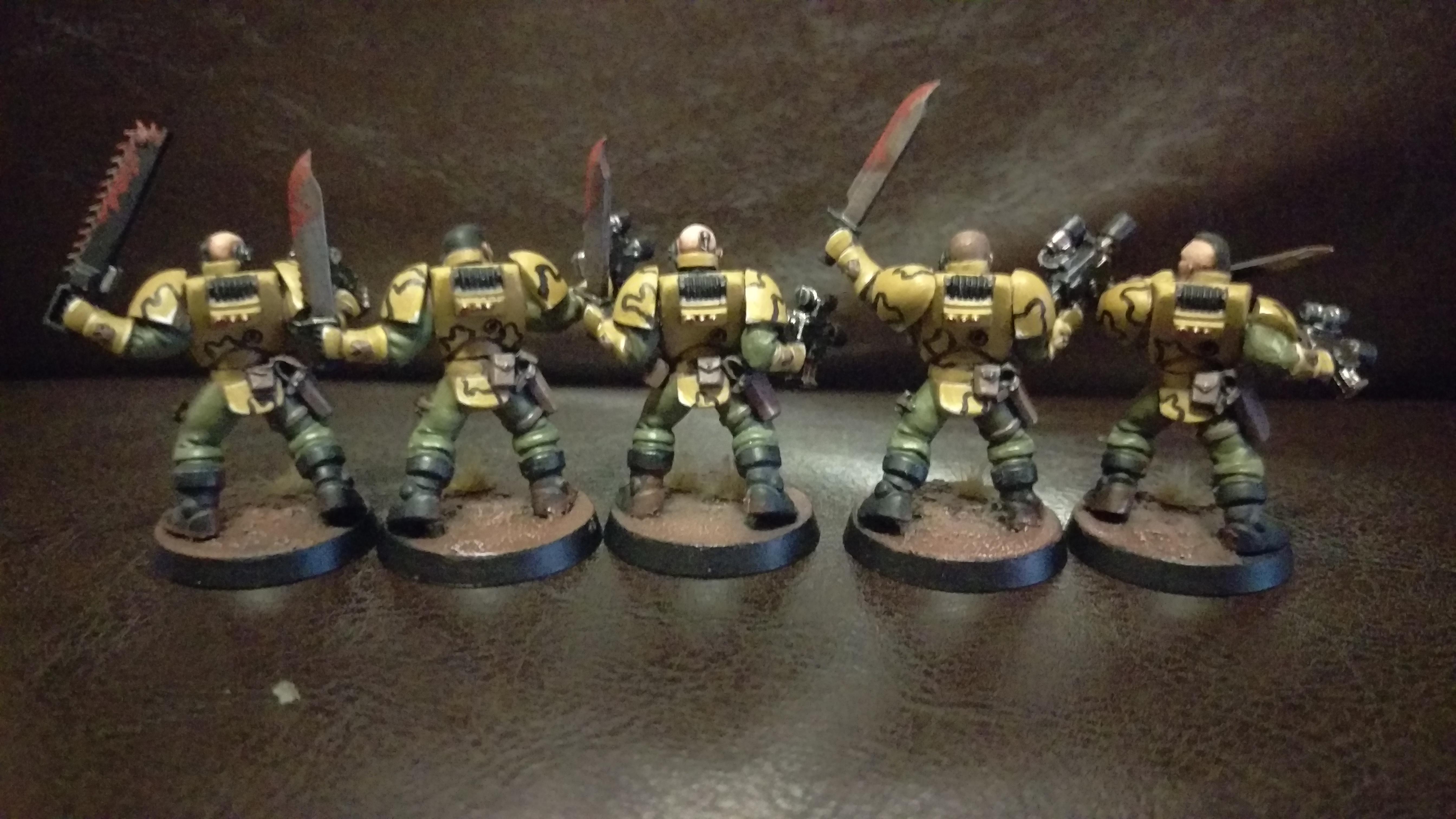 Carcharodons, Space Marines, Space Sharks