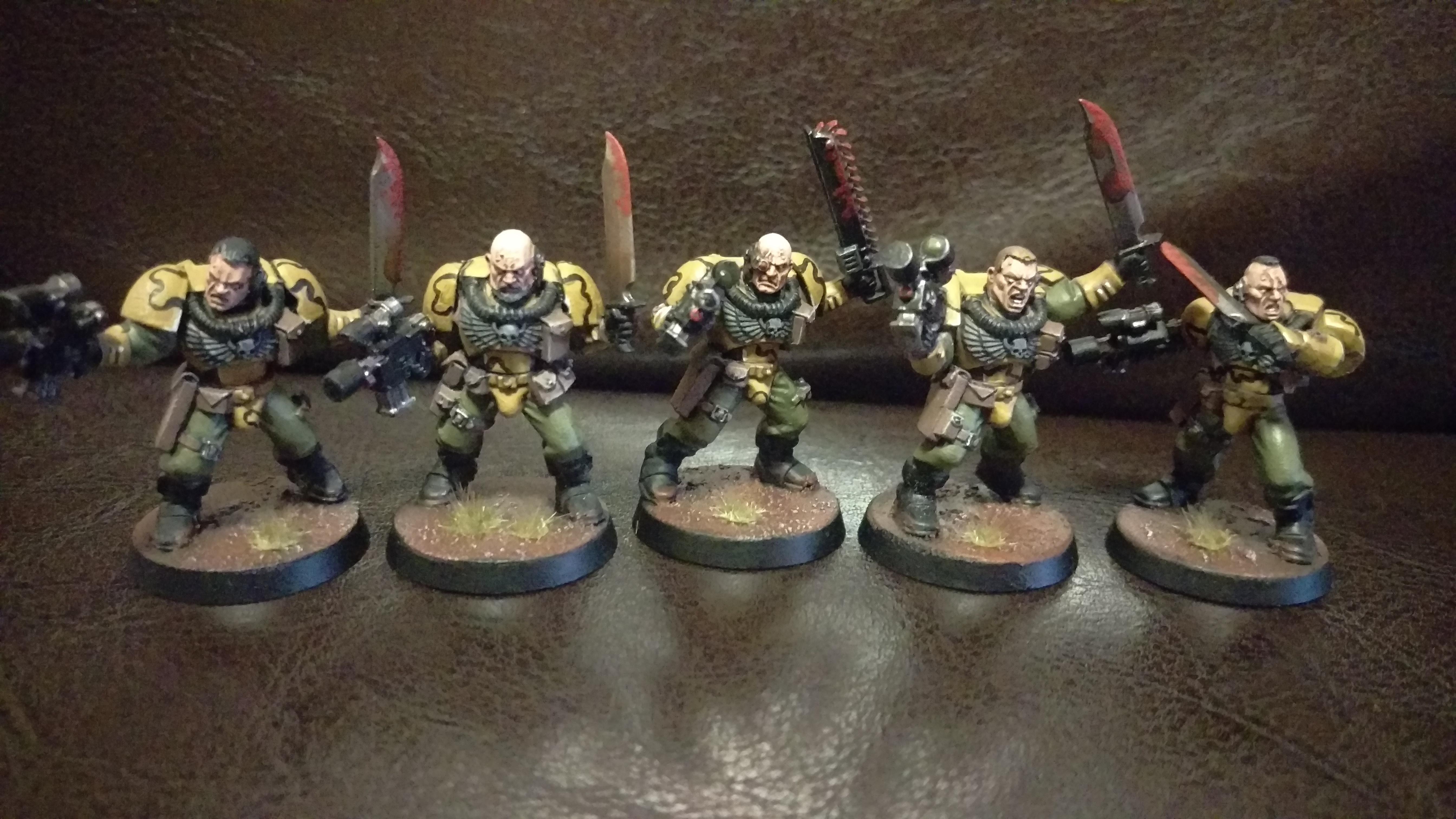 Carcharodons, Space Marines, Space Sharks
