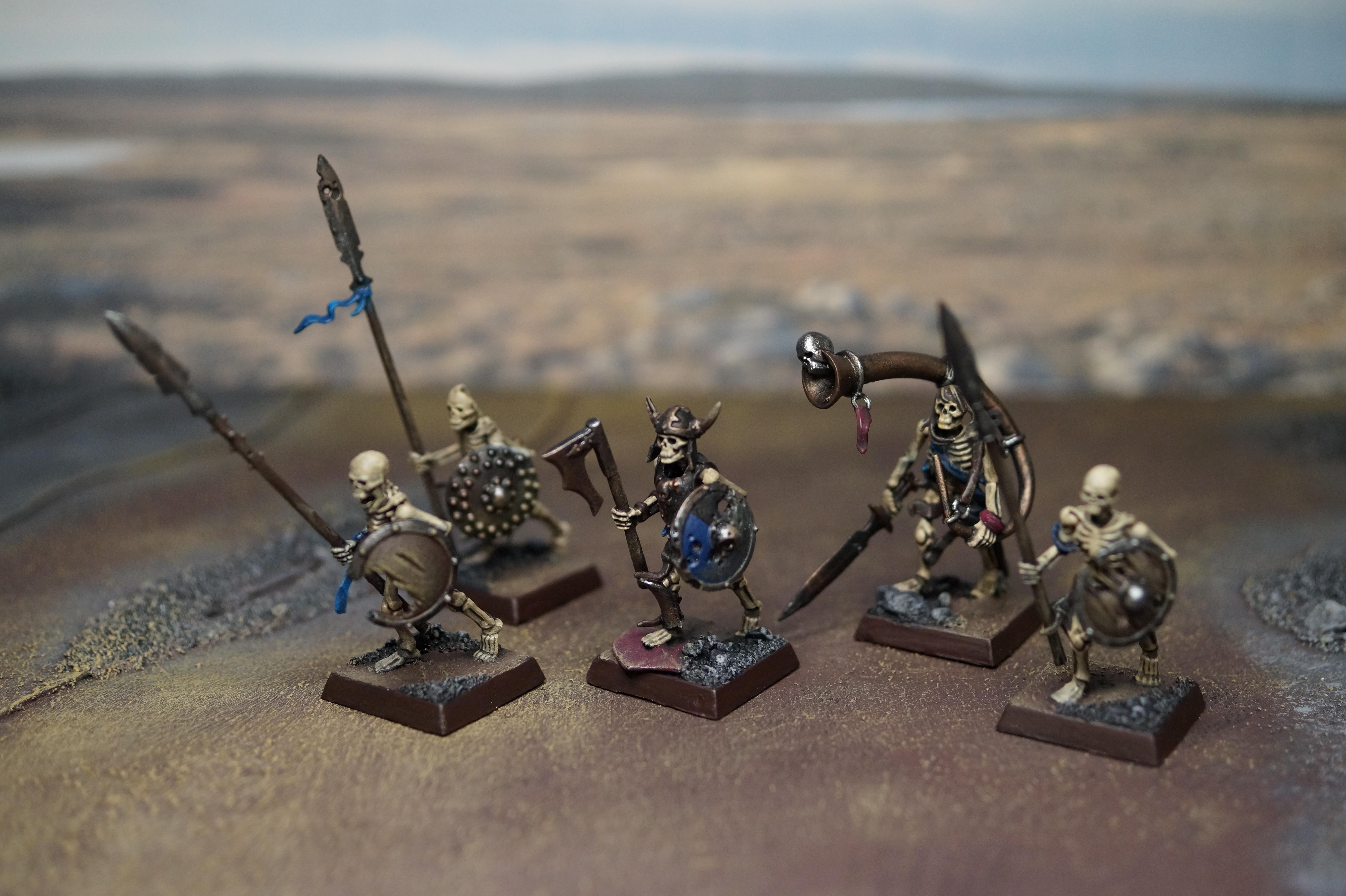 Age Of Sigmar, Skeleton Warriors, Vampire Counts
