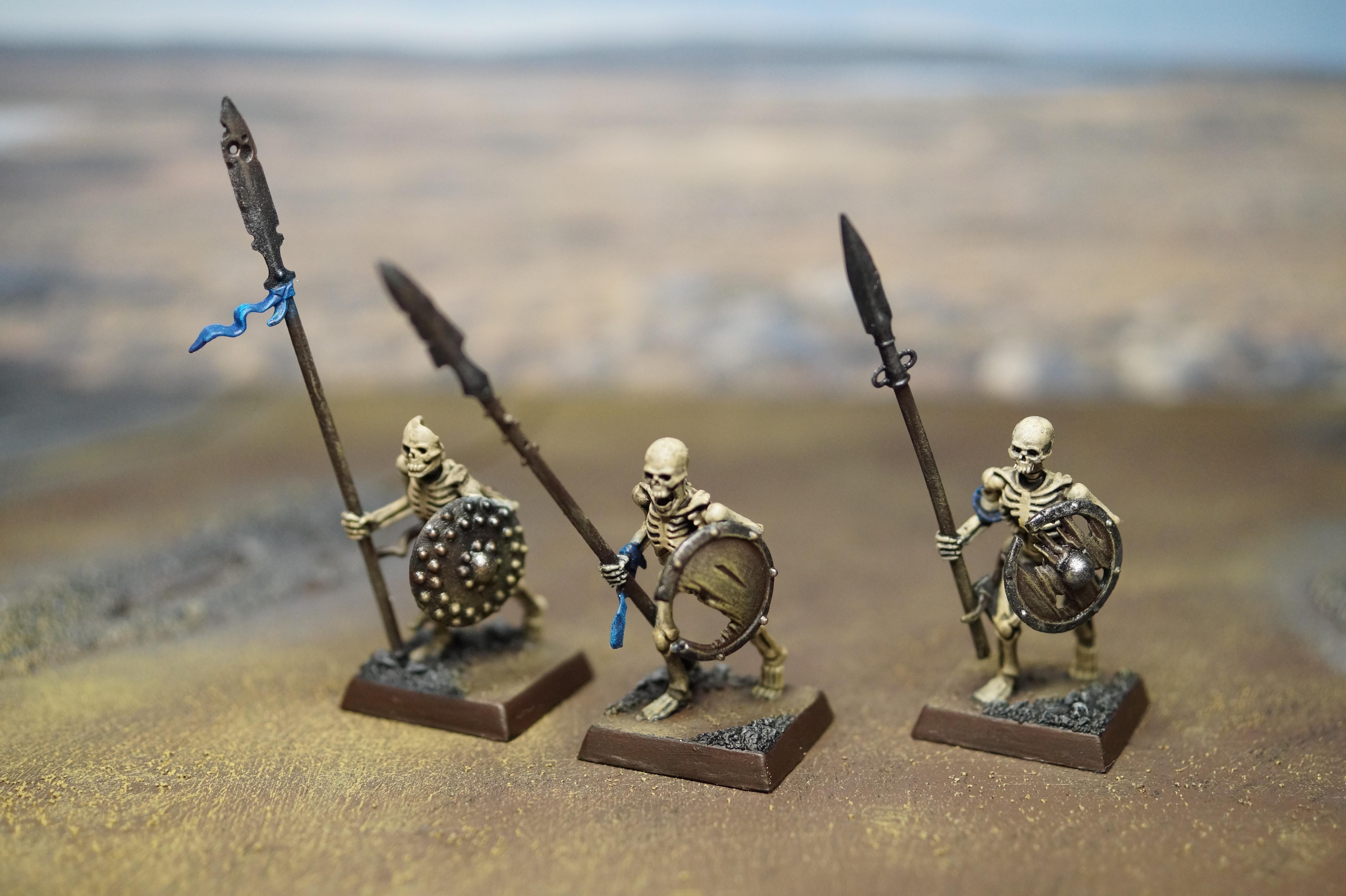 Age Of Sigmar, Skeleton Warriors, Vampire Counts