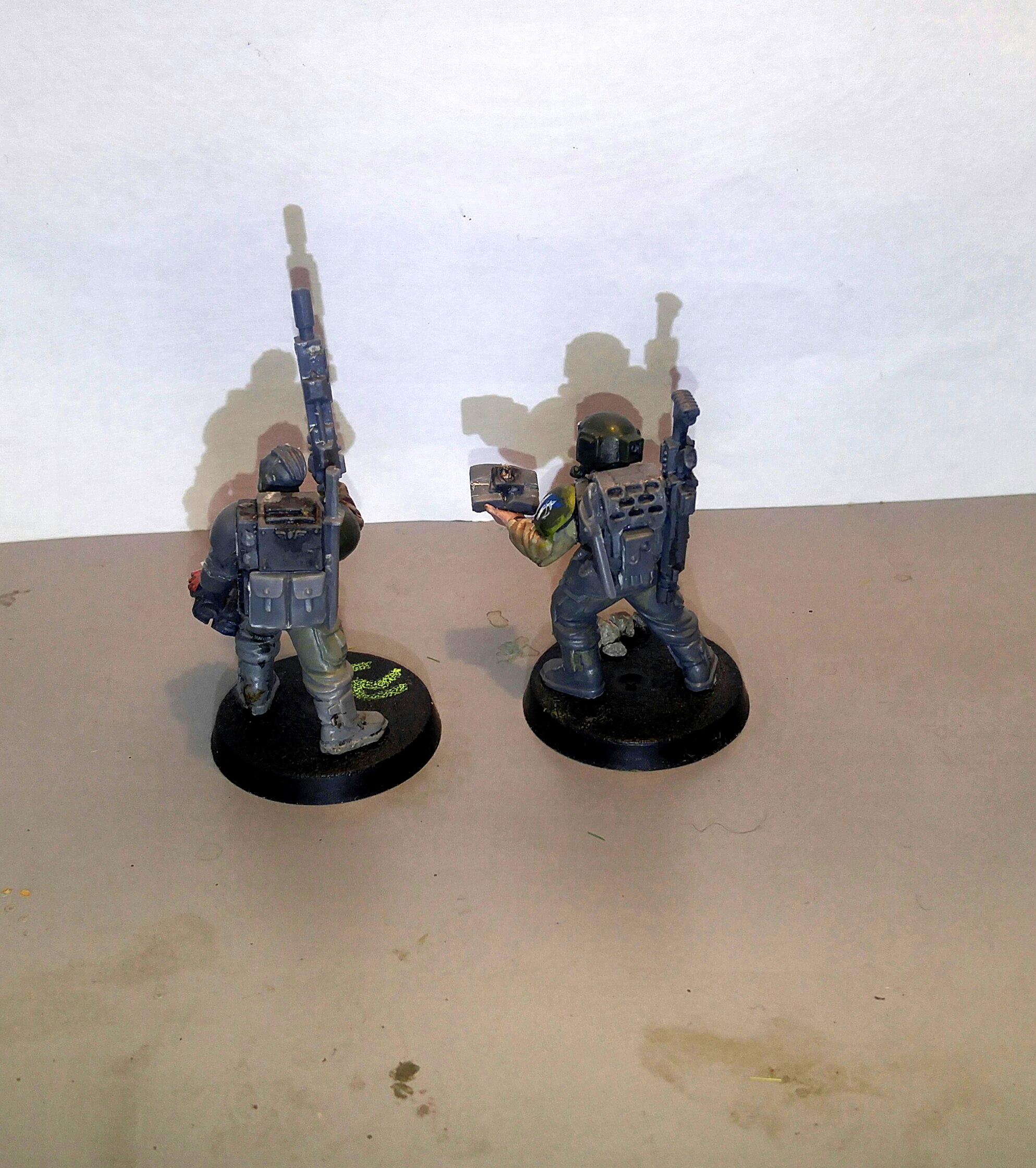 Cadians, Imperial Guard, Poses