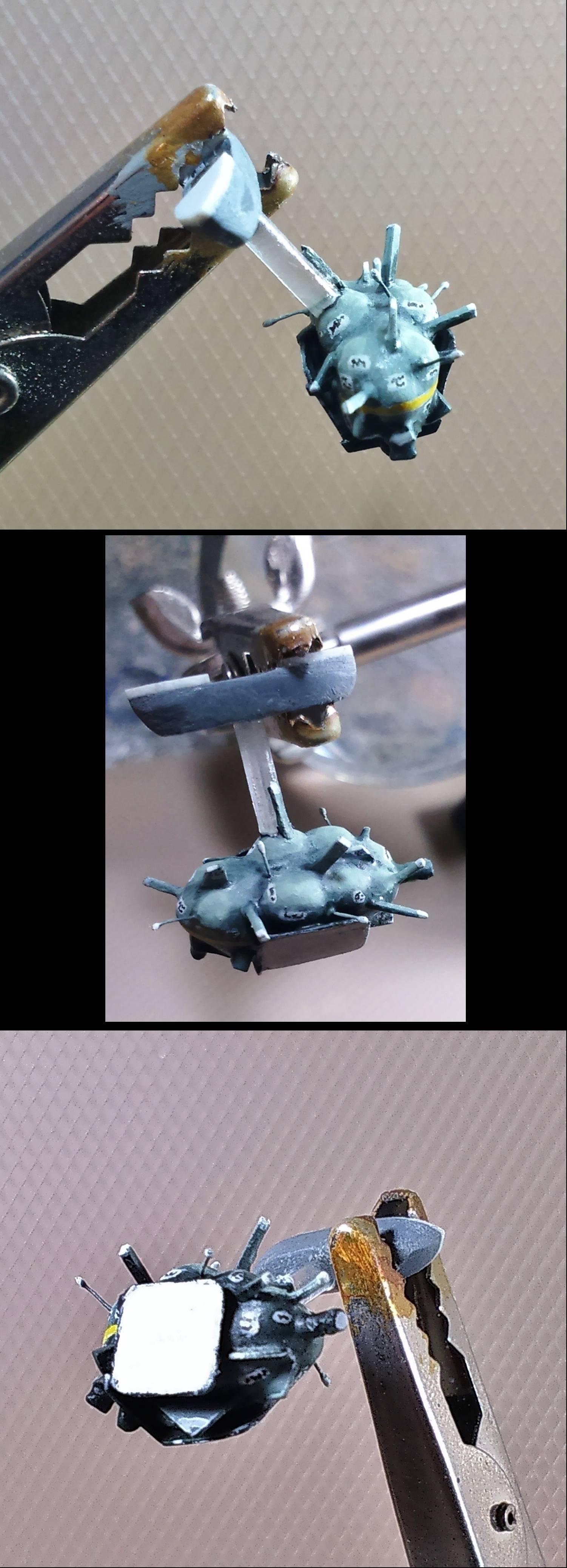 CD City wip 32; painting airship