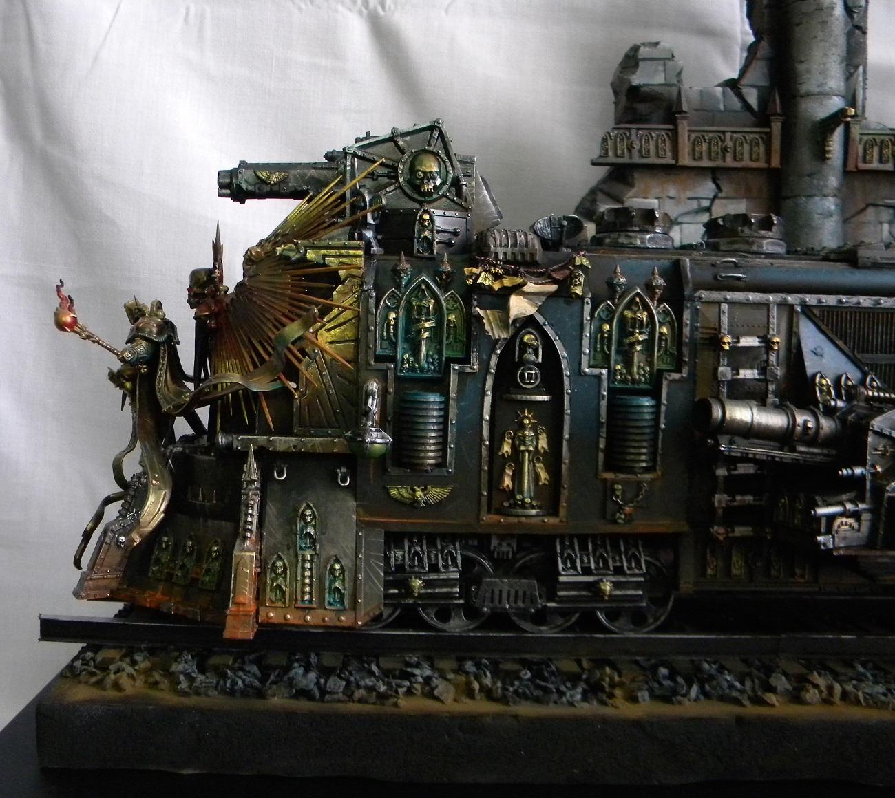 Imperial, Kitbash, Terrain, Train, Warhammer 40,000