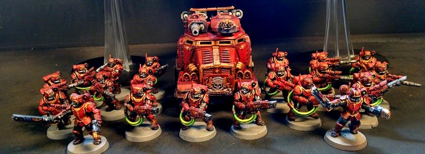 Imperial, Red, Scions, Stormtrooper, Taurox Prime, Tempestus