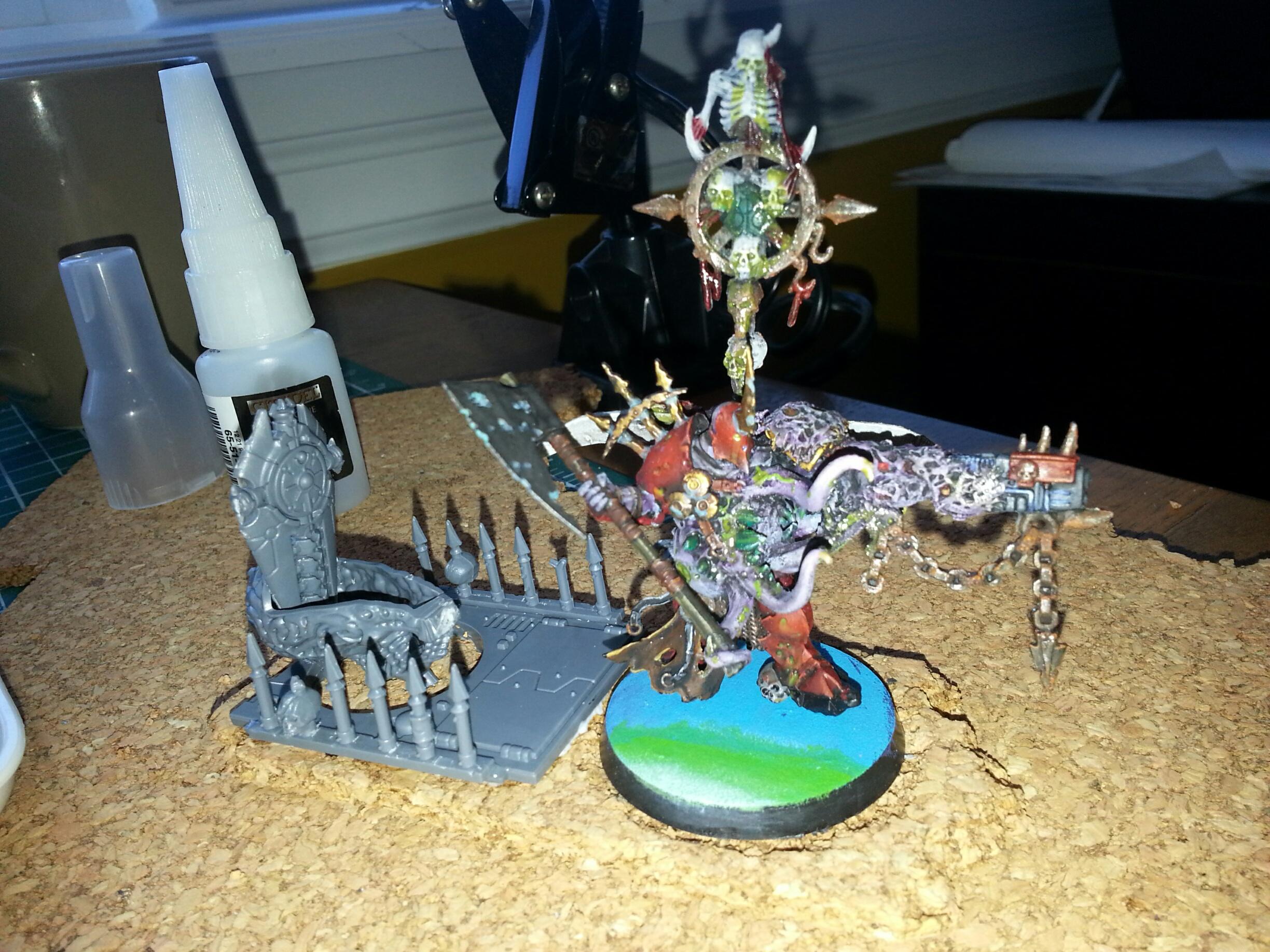 Conversion, Crimson Slaughter, Gutrot Spume, Kitbash, Nurgle, Palanquin Of Nurgle, Scratch Build, Warhammer 40,000
