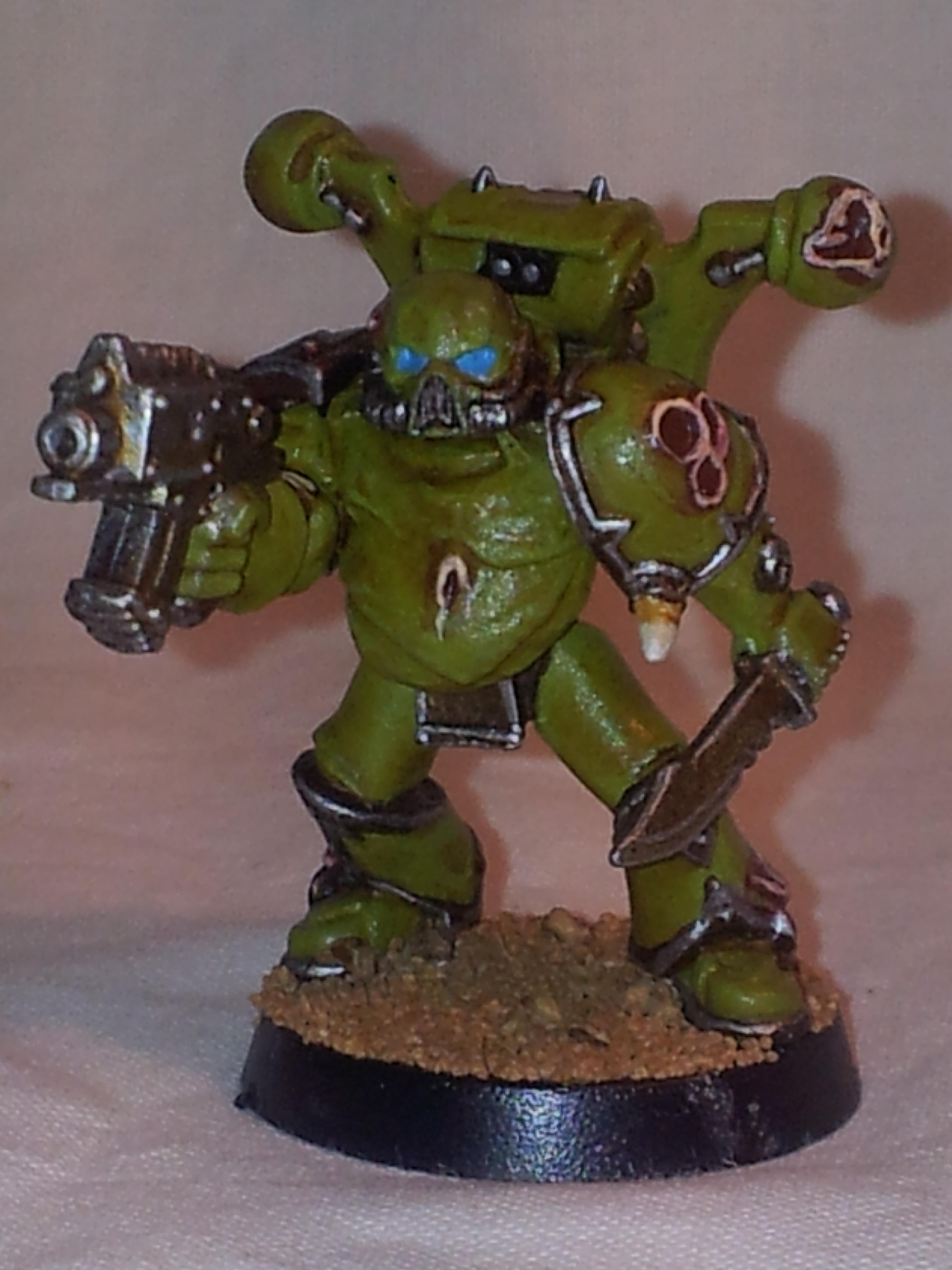 Chaos Space Marines, Nurgle, Plage Marine