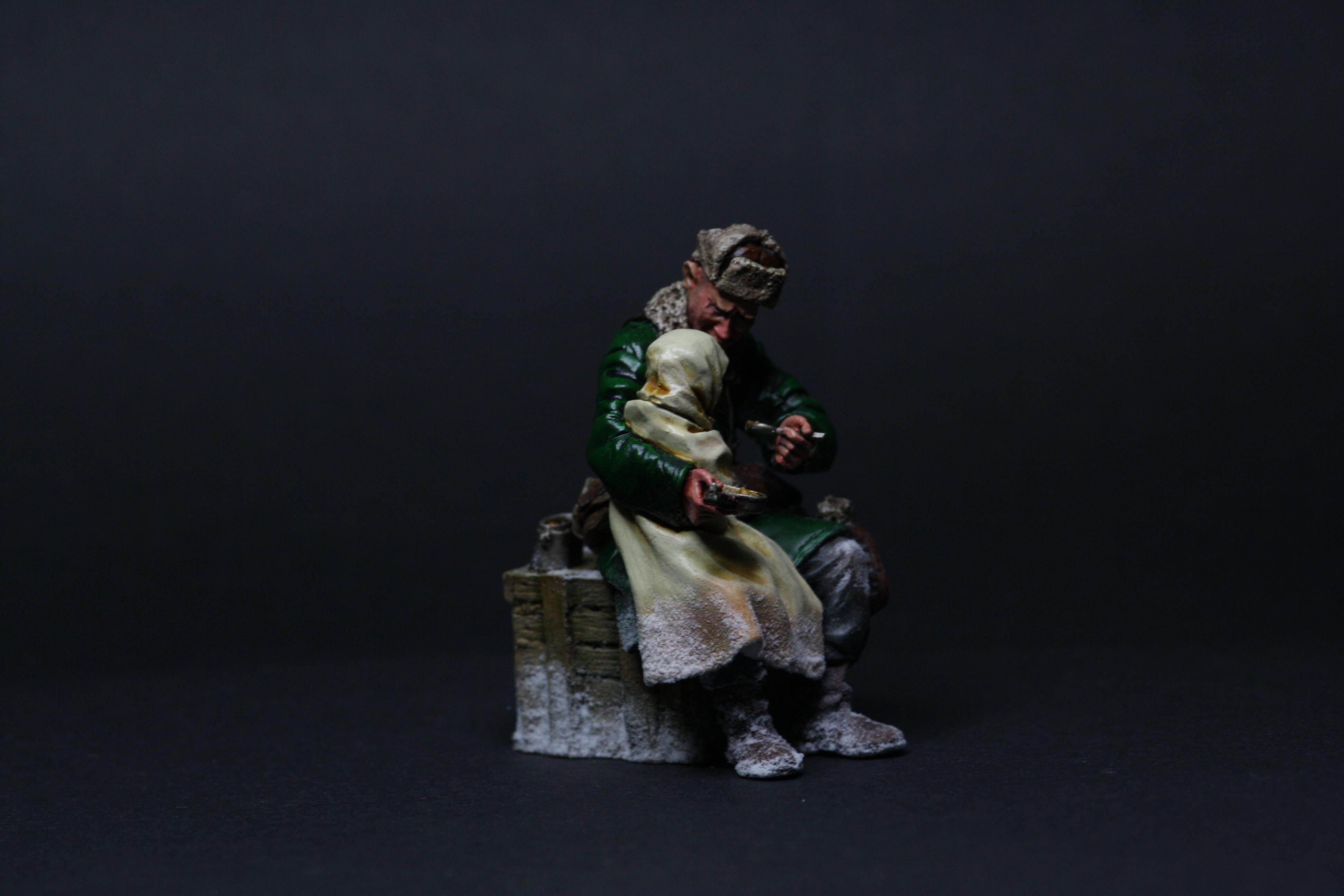 Russian with child