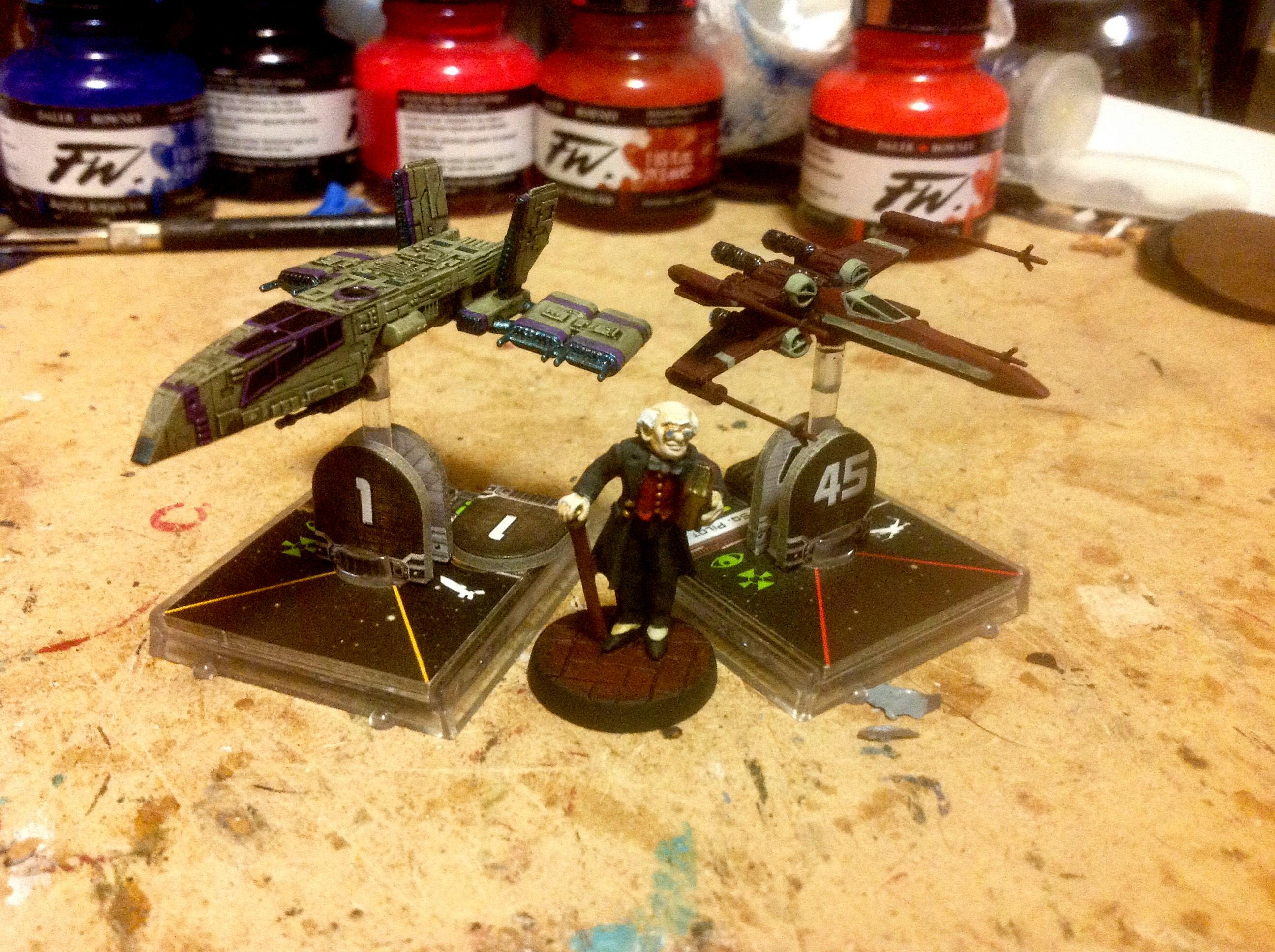 Dr. Lucky, Hwk-290, X-Wing