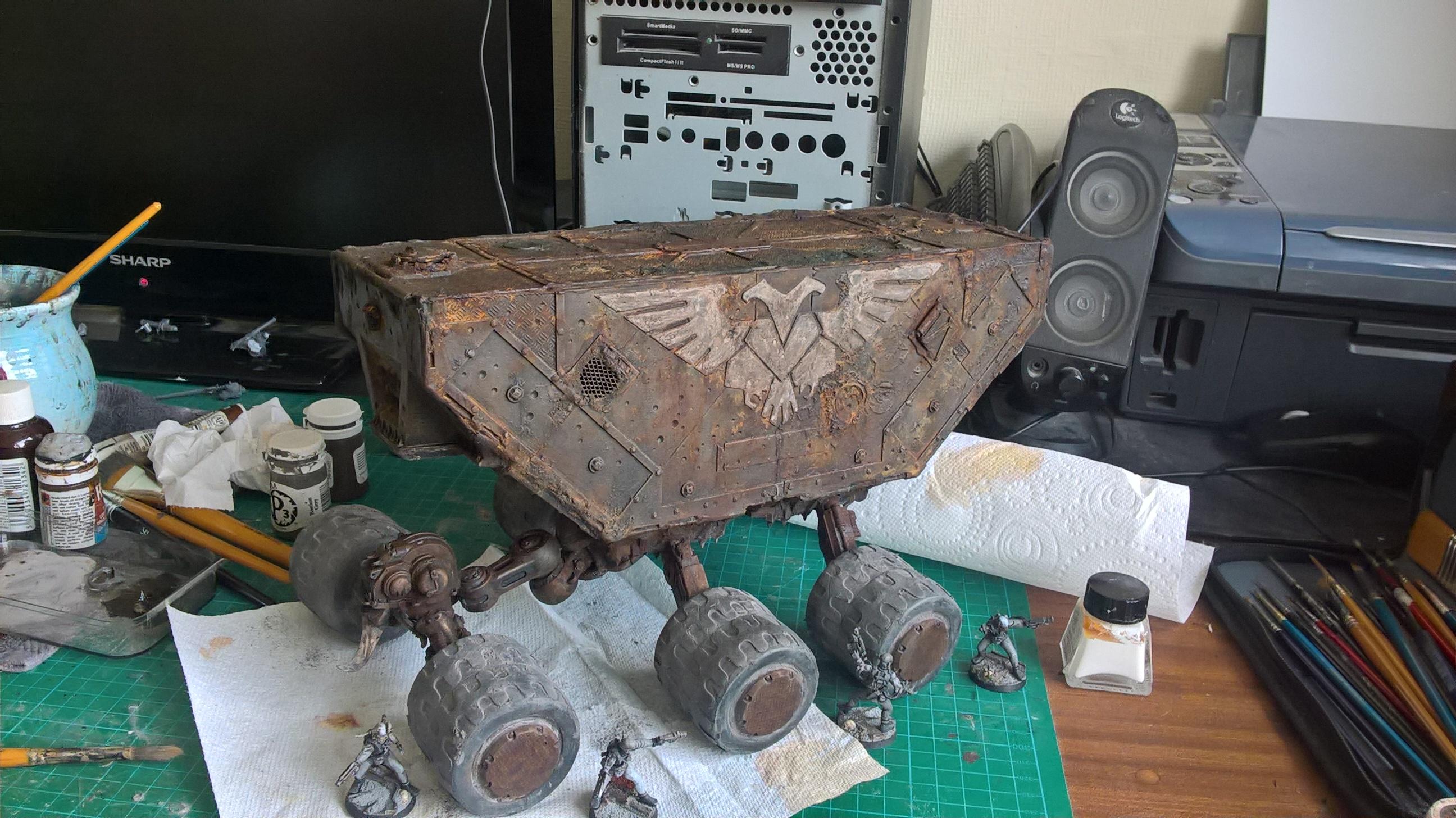 Rogue Trader, Sand Crawler, Truck, Wasteland
