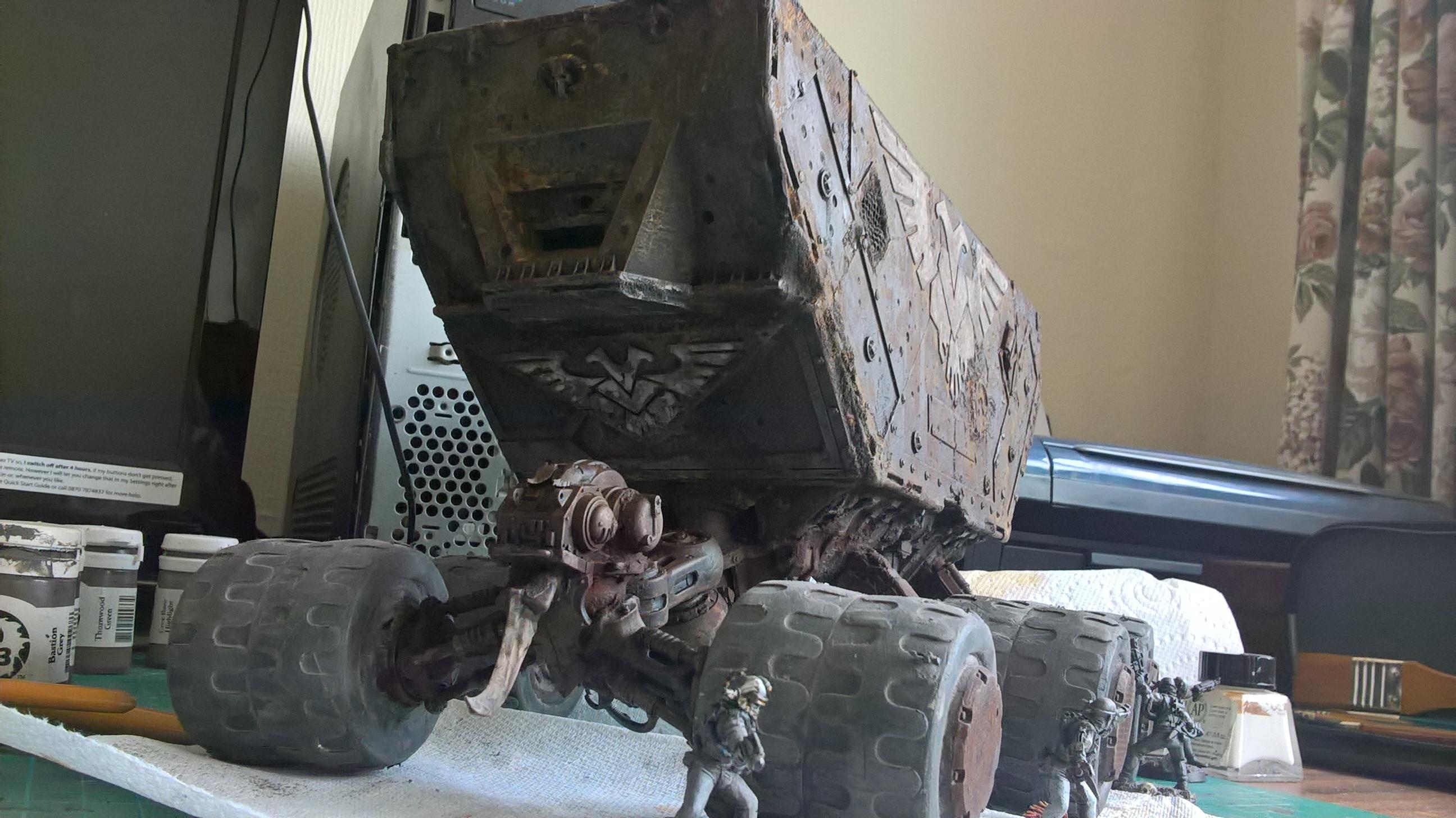 Rogue Trader, Sand Crawler, Truck, Wasteland