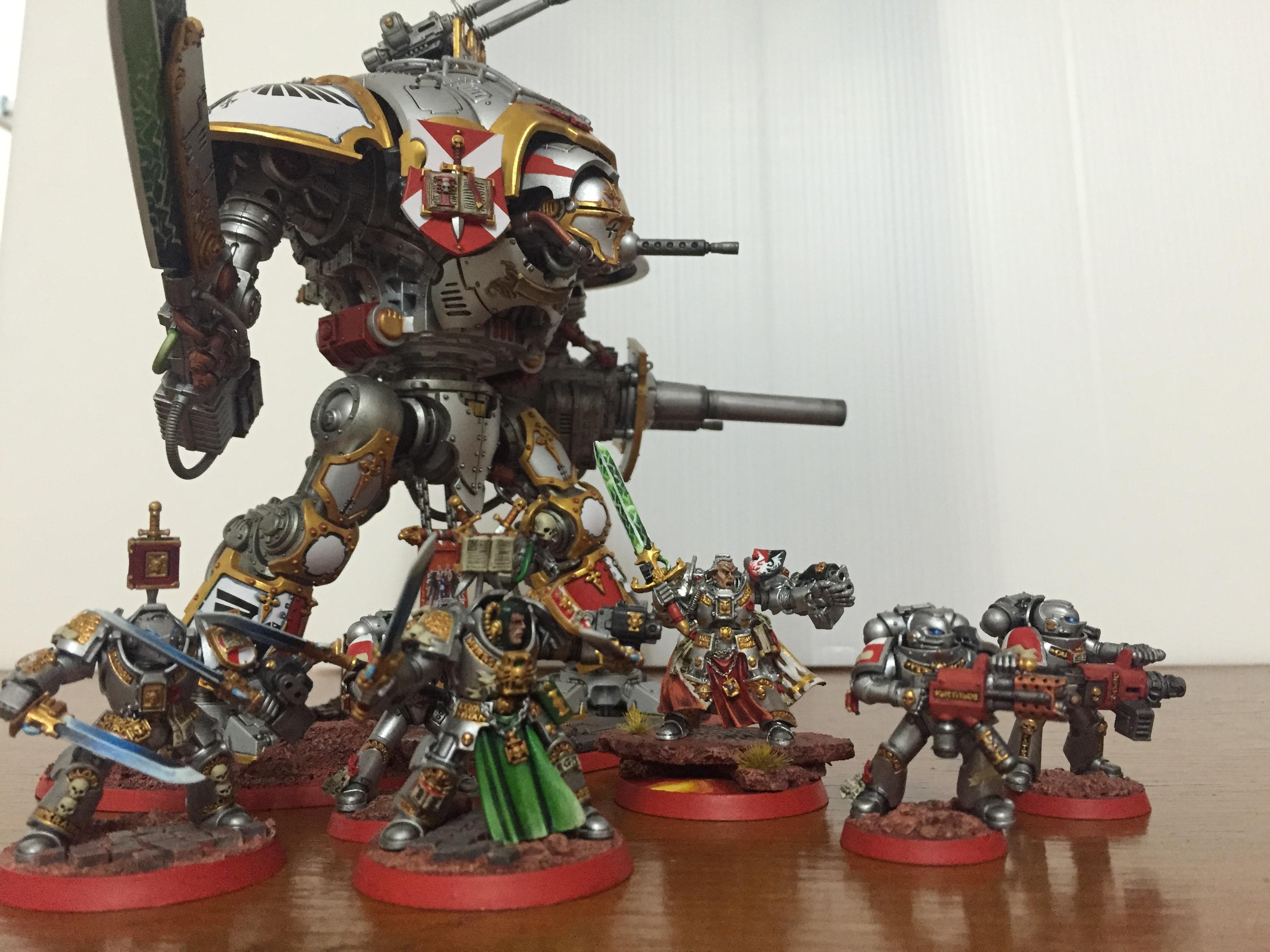 Brother, Captain, Grey Knights, Imperial Knight, Paladin, Purgation, Purifier, Stern, Titan