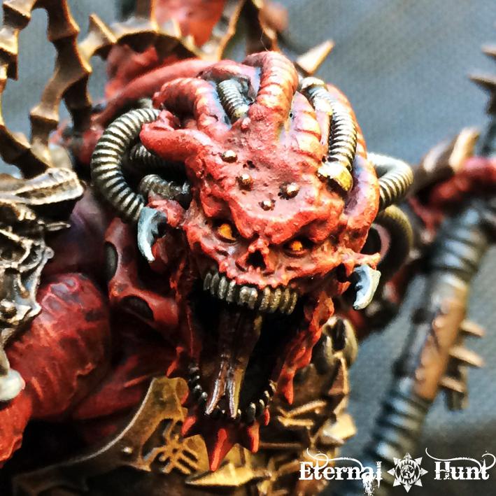 30k, Angron, Chaos, Chaos Daemons, Chaos Space Marines, Conversion, Daemon Prince, Daemon-primarch, Daemons, Horus Heresy, Khorne, Primarch, Warhammer 40,000, World Eaters