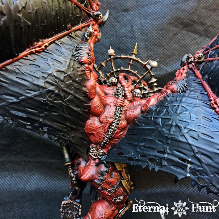 30k, Angron, Chaos, Chaos Daemons, Chaos Space Marines, Conversion, Daemon Prince, Daemon-primarch, Daemons, Horus Heresy, Khorne, Primarch, Warhammer 40,000, World Eaters