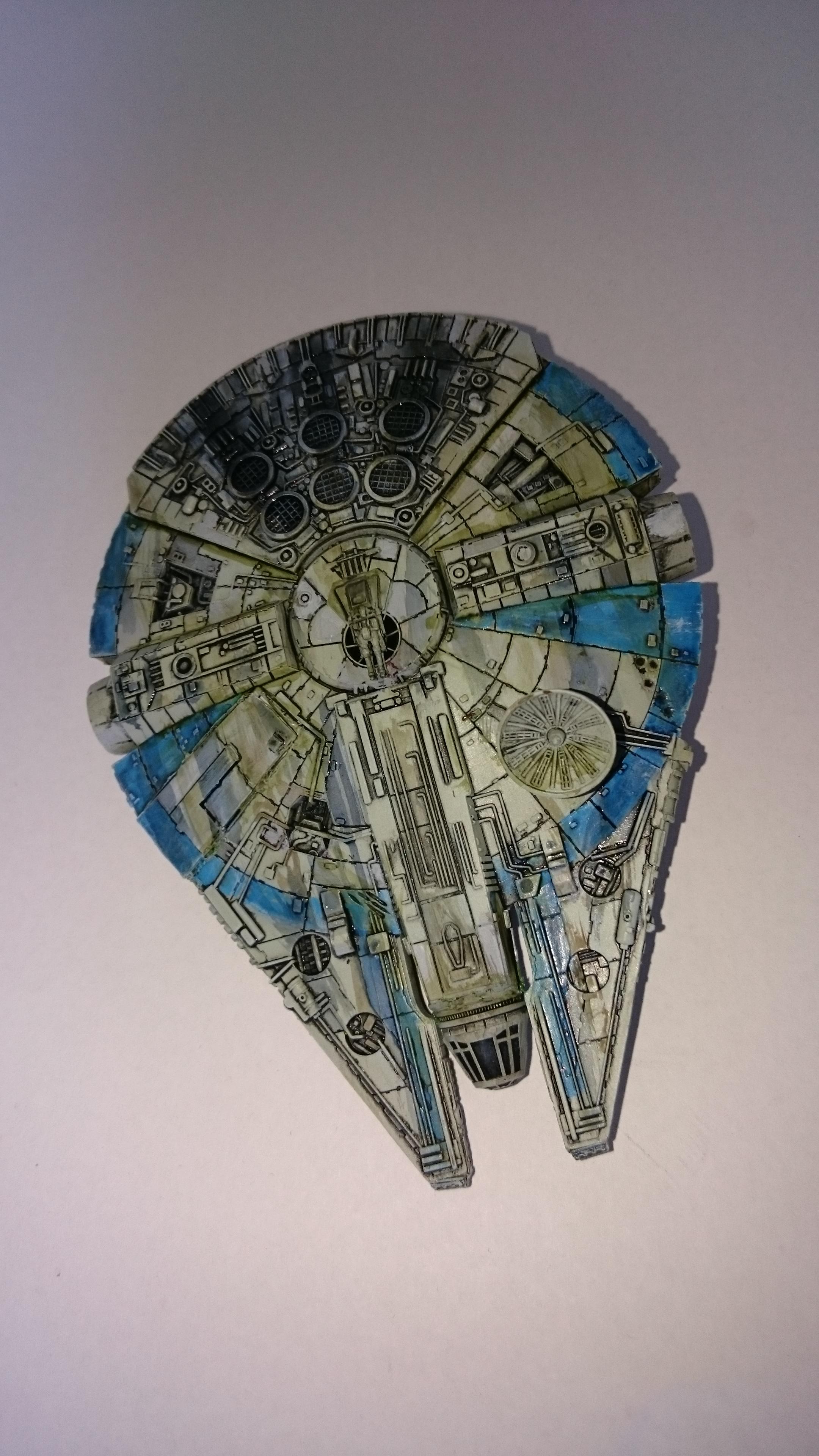 Star Wars, YT-2000 dorsal view