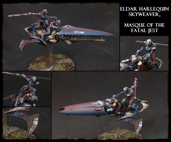 Eldar, Harlequins, Jetbike - Harlequin Skyweaver - Gallery 