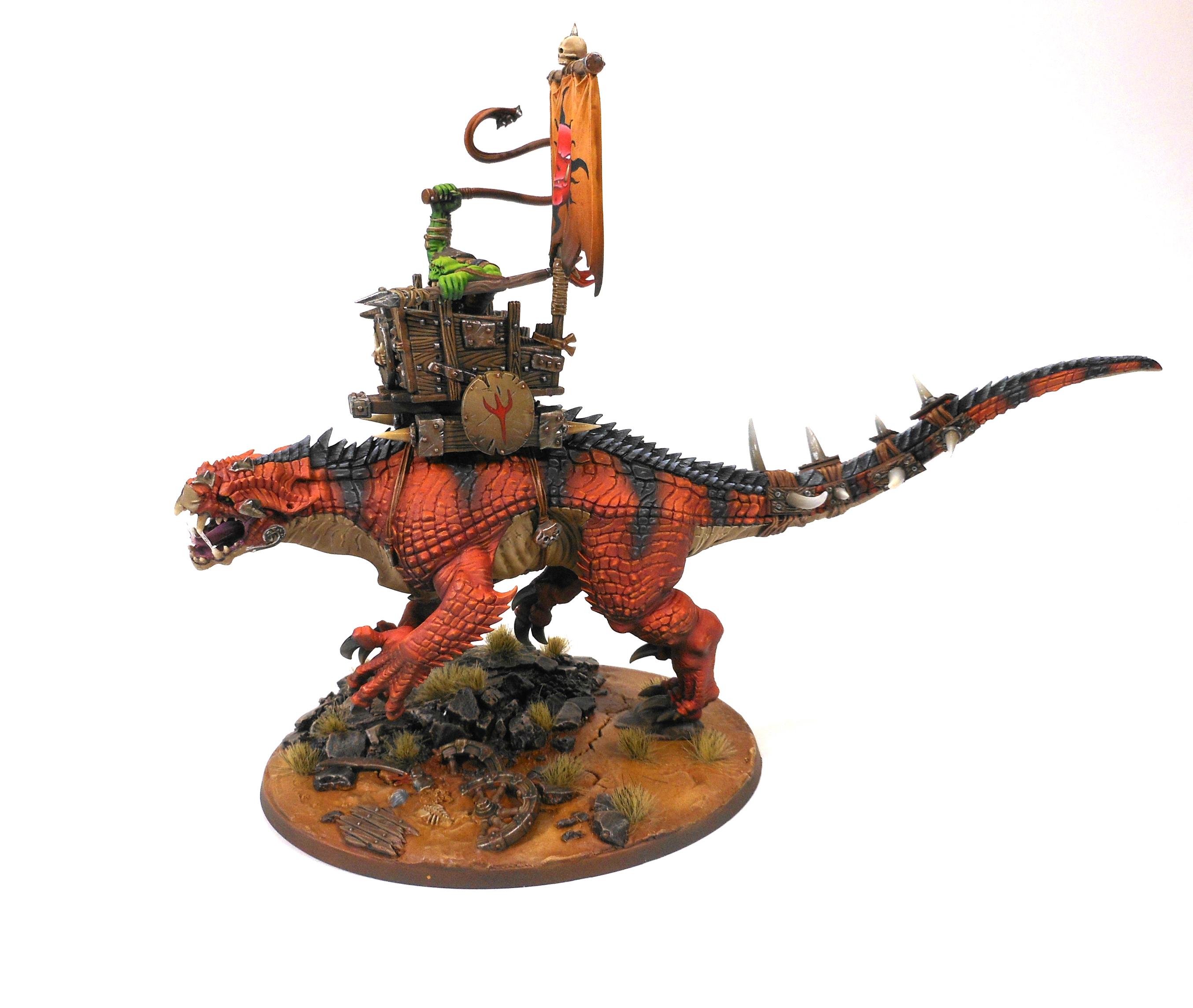 Dinosaur, Howdah, Orcs