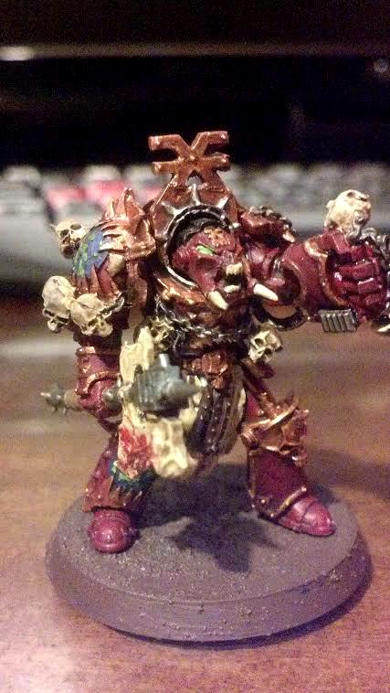 Chaos Space Marines, Khorne, Terminator Armor, Warhammer 40,000