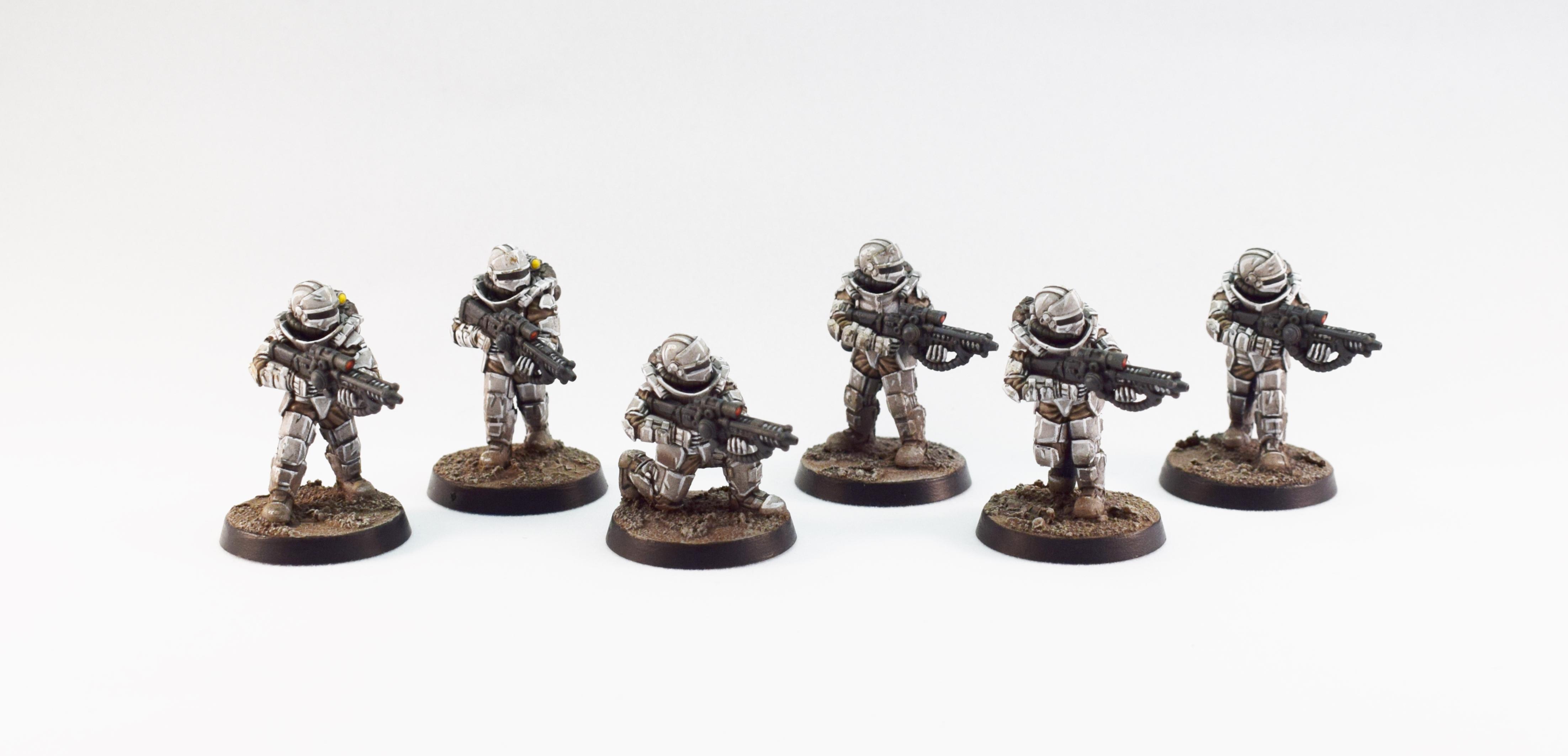 Adeptus Mechanics, Anvil Industry, Imperial Guard, Martian Orbital Fusiliers, Mechanics, Regiments