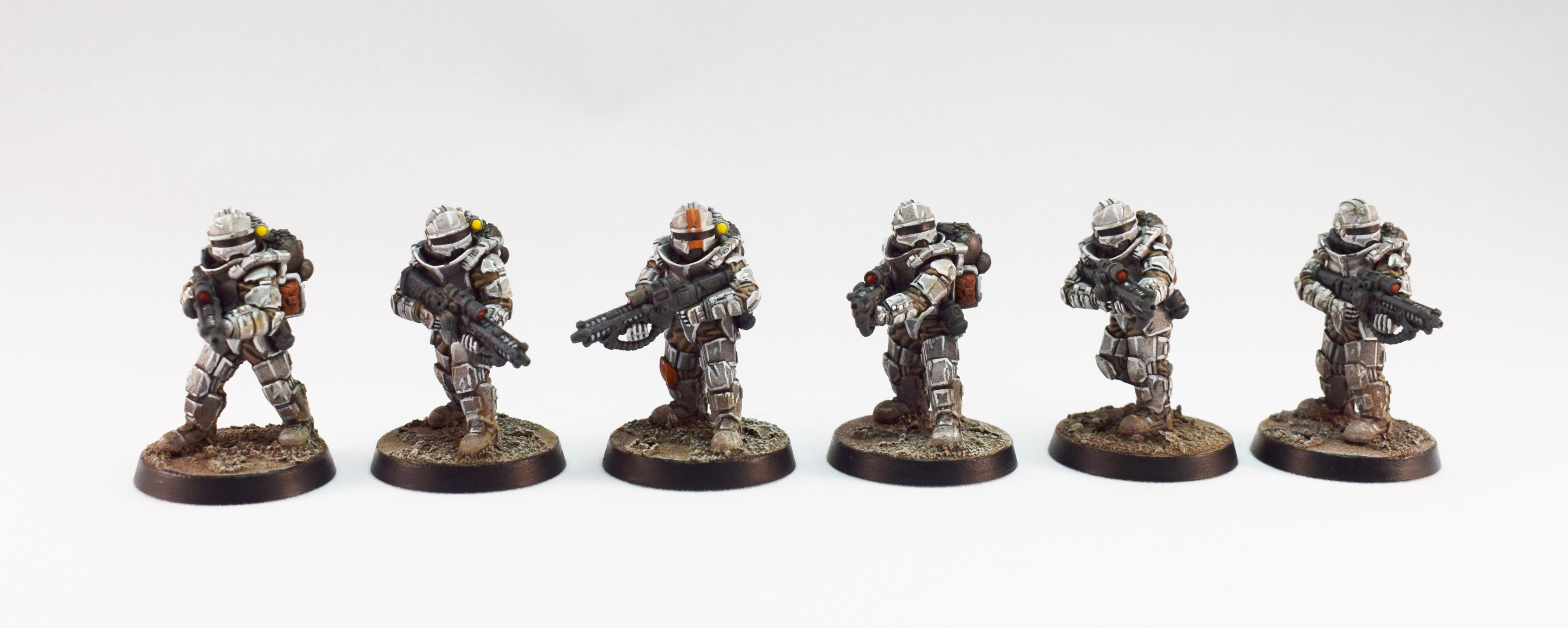 Adeptus Mechanics, Anvil Industry, Imperial Guard, Martian Orbital Fusiliers, Mechanics, Regiments