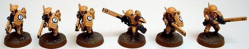 Captain Brown, Fire Warriors, Tau, Tau Firewarriors