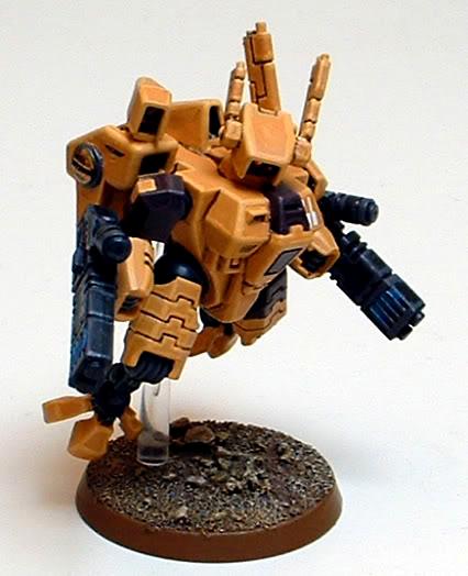 Captain Brown, Crisis Battlesuit, Tau Sept