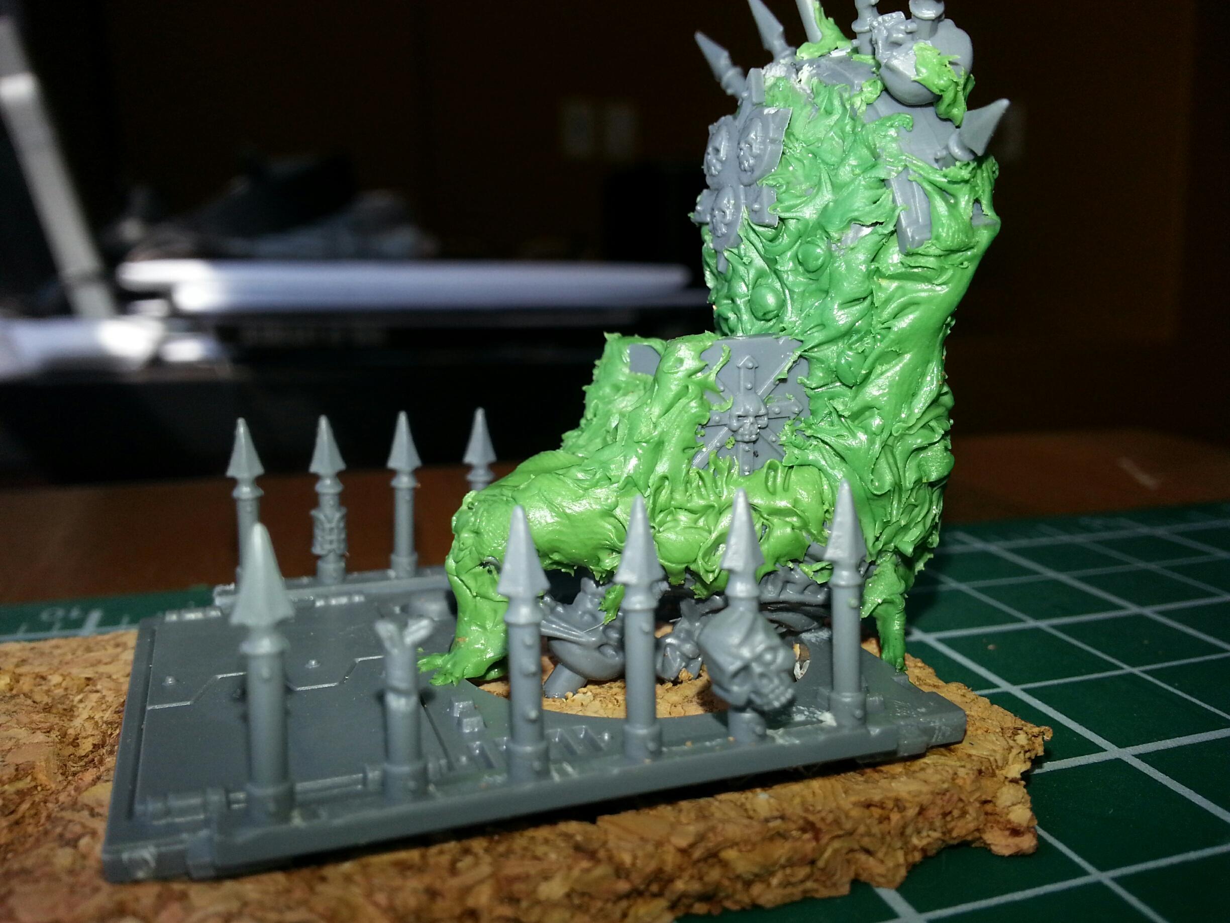 Conversion, Kitbash, Nurgle, Palanquin Of Nurgle, Warhammer 40,000