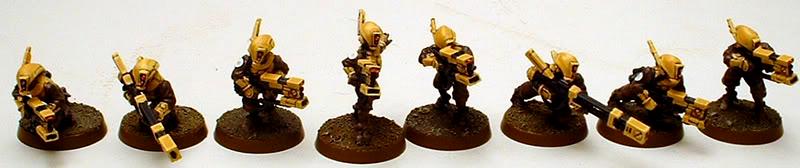 Captain Brown, Tau Pathfinders, Tau Sept Army