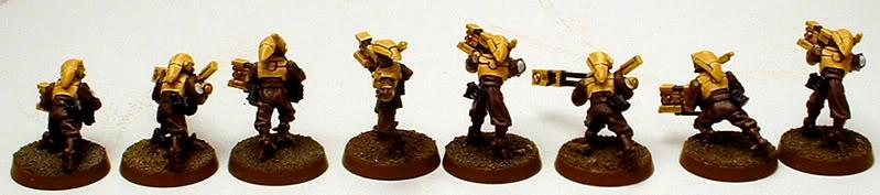 Captain Brown, Tau Pathfinders, Tau Sept Army